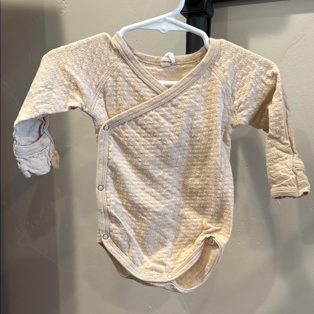 Quincy Mae pointell bodysuit